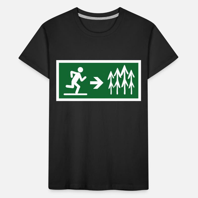 exit to the forest Kids' Premium Organic T-Shirt