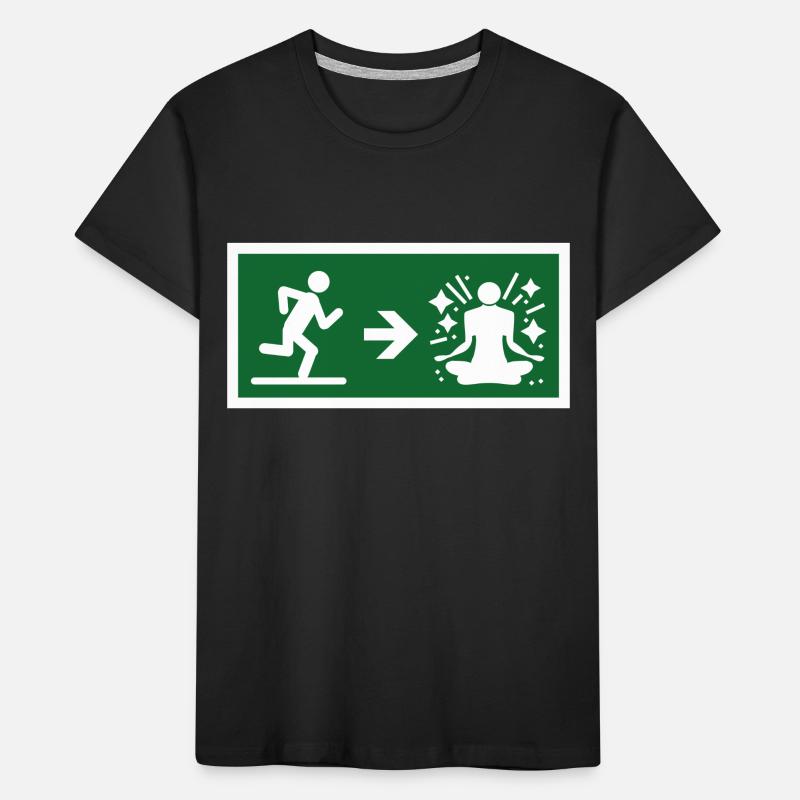 Sortir pour méditer T-shirt bio Premium Enfant