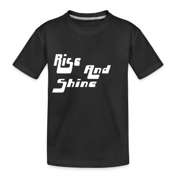 Debout - T-shirt bio Premium Enfant - noir - Devant