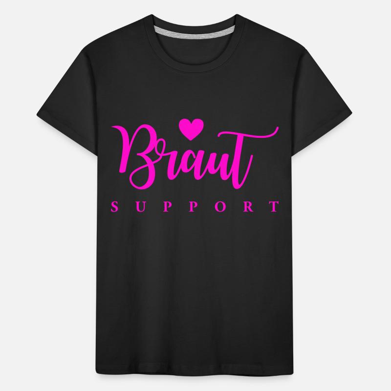 Bride Support Kids' Premium Organic T-Shirt