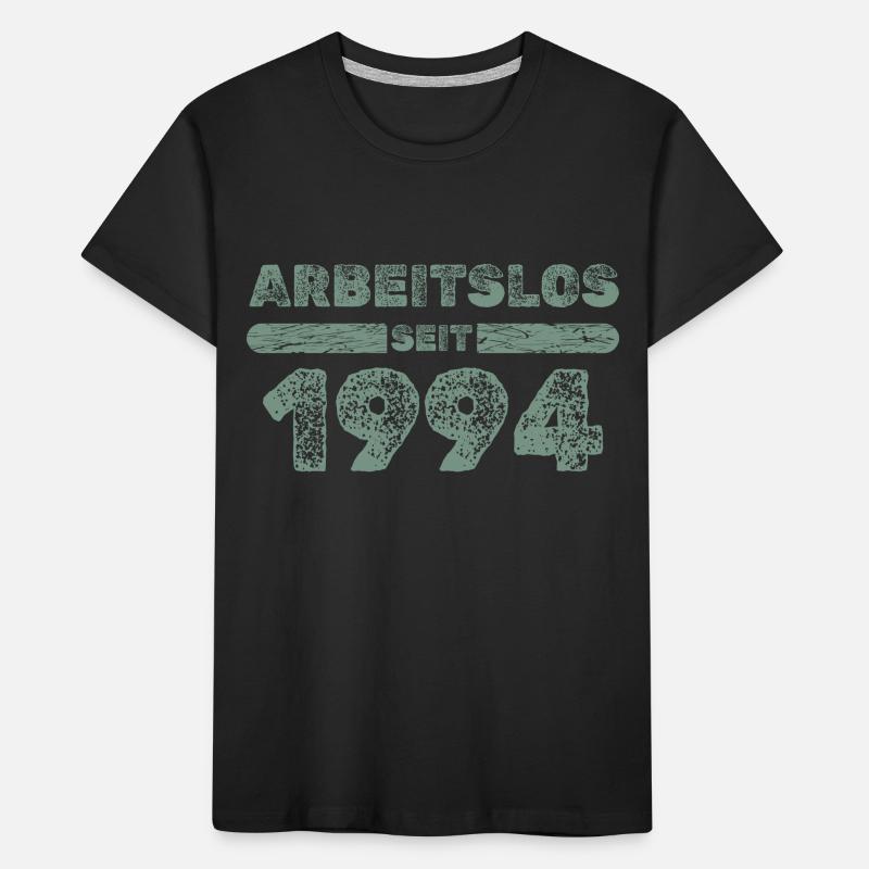 Arbejdsløse 1994 Børne premium T-shirt økologisk