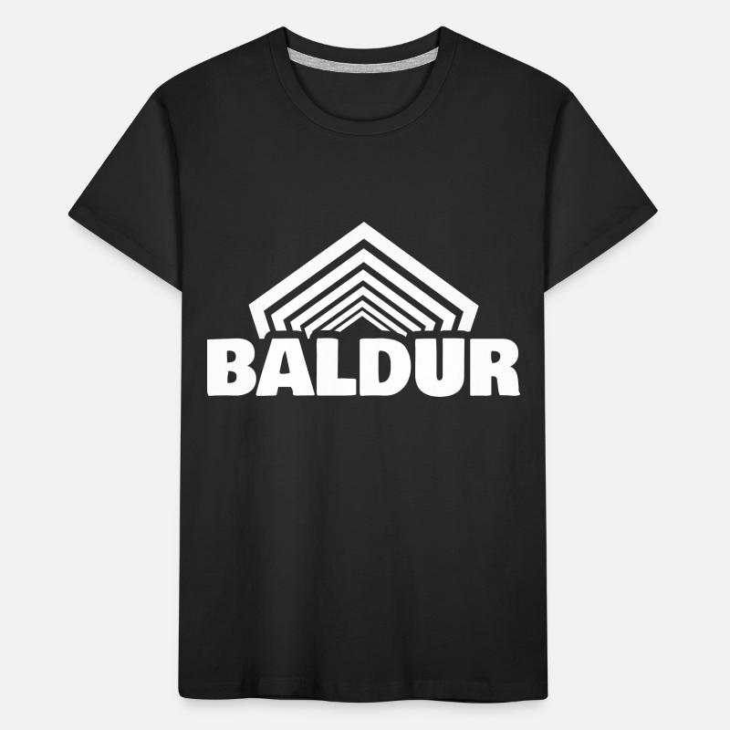 First name Baldur Kids' Premium Organic T-Shirt