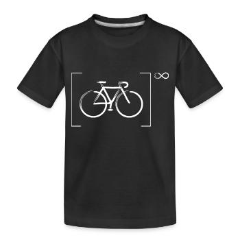 Infinit - Kids' Premium Organic T-Shirt - black - Front