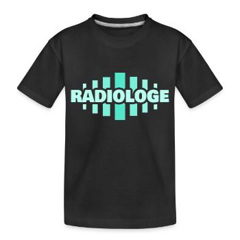 Profession Radiologue - T-shirt bio Premium Enfant - noir - Devant