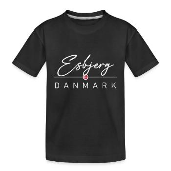 Dänemark - Esbjerg - Danemark - Danemark - T-shirt bio Premium Enfant - noir - Devant