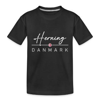 Dänemark - Herning - Danemark - Danemark - T-shirt bio Premium Enfant - noir - Devant