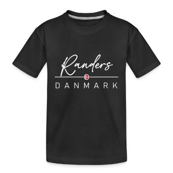 Dänemark - Randers - Danemark - Danemark - T-shirt bio Premium Enfant - noir - Devant