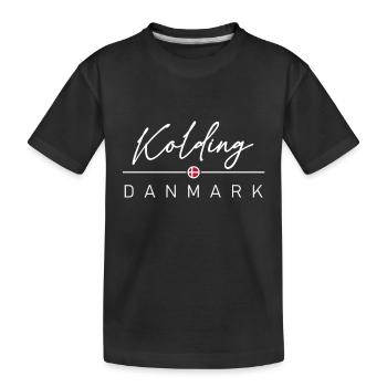 Dänemark - Kolding - Danemark - Danemark - T-shirt bio Premium Enfant - noir - Devant