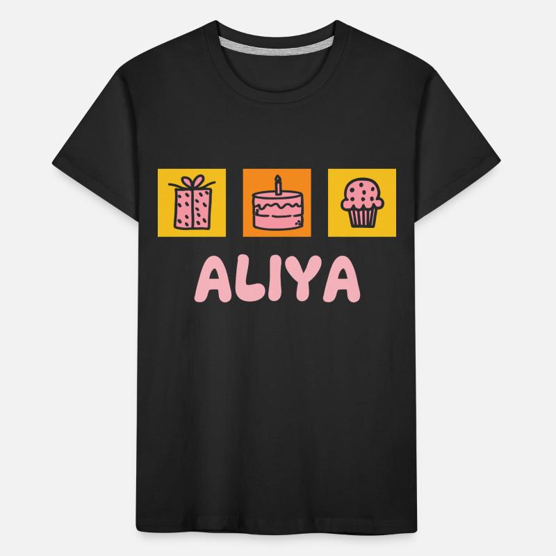 Aliya als Vorname Kinder Premium Bio T-Shirt
