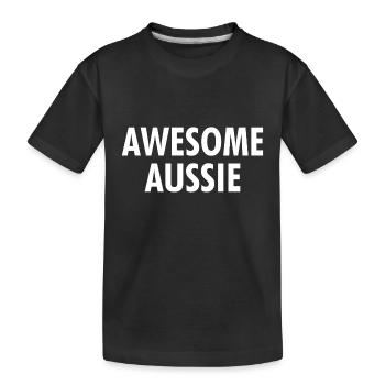 Australien génial - Australie - Australie - T-shirt bio Premium Enfant - noir - Devant