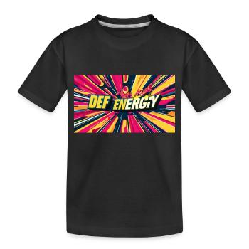 DefEnergy Mode - T-shirt bio Premium Enfant - noir - Devant