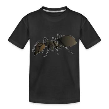 Fourmi - T-shirt bio Premium Enfant - noir - Devant