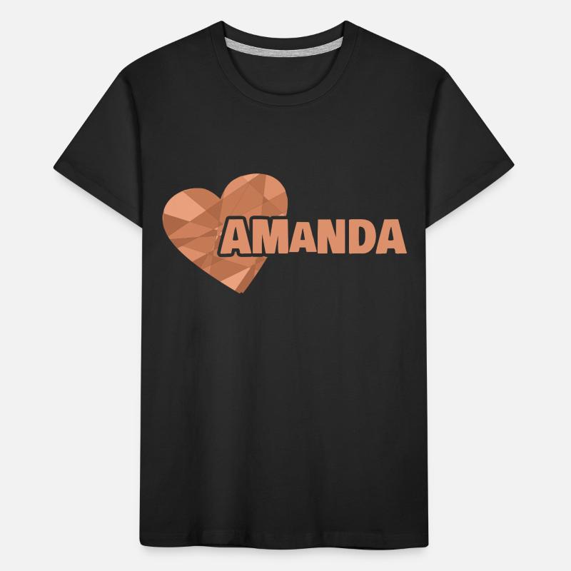 Gift for Amanda Kids' Premium Organic T-Shirt