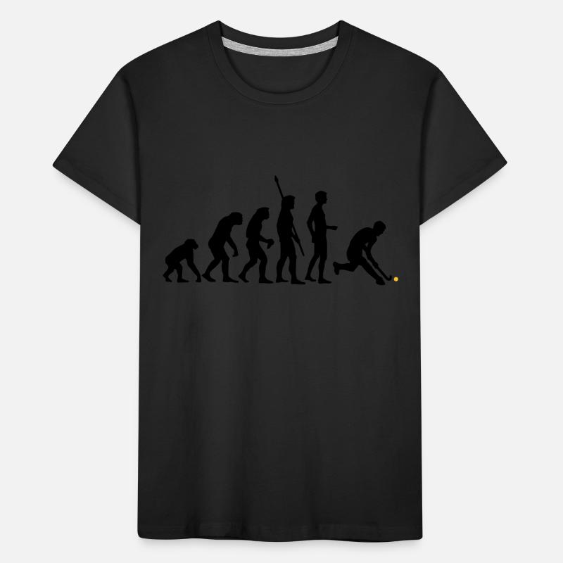 evolution_herren_hockey_2c Kinder Premium Bio T-Shirt