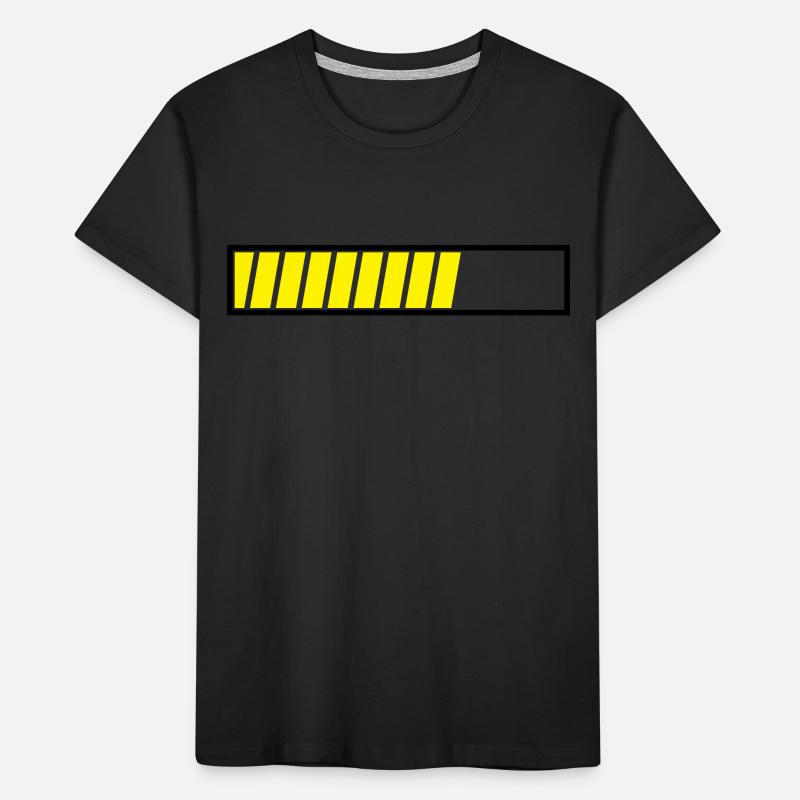 Ladebalken Loading Bar dauer zeit wird geladen Uni Kinder Premium Bio T-Shirt