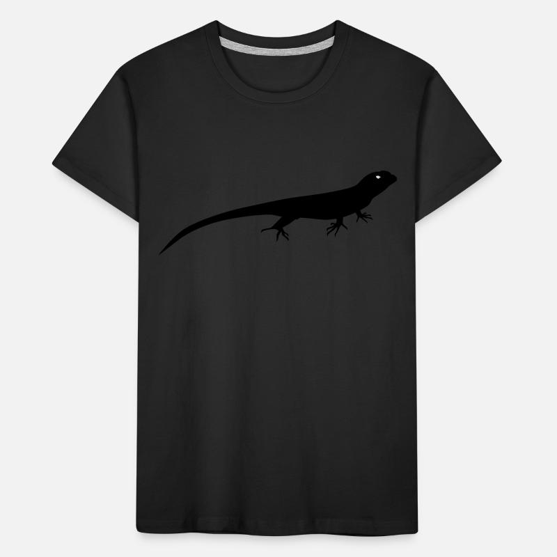 Eidechse Kinder Premium Bio T-Shirt