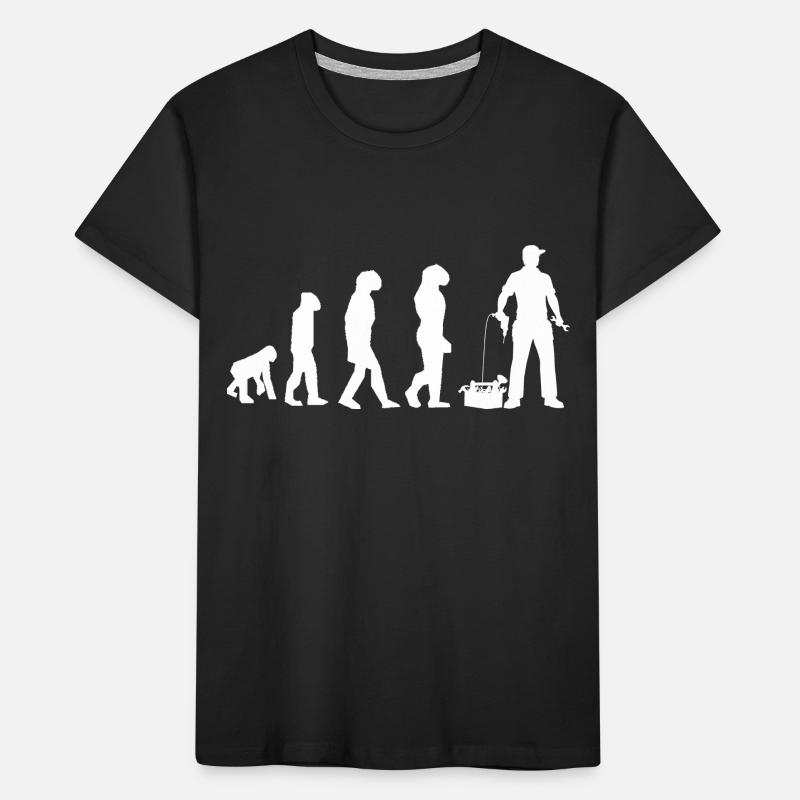 évolution bricoleur T-shirt bio Premium Enfant