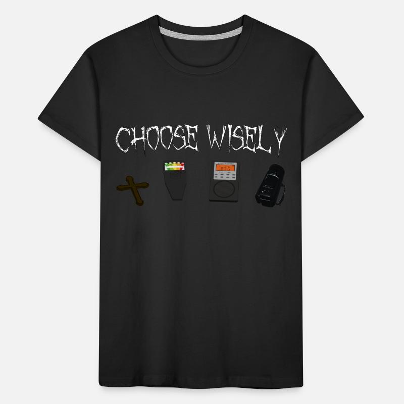 ChooseWisely Phasmo Kinder Premium Bio T-Shirt
