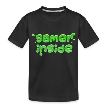 GAMER INSIDE - T-shirt bio Premium Enfant - noir - Devant