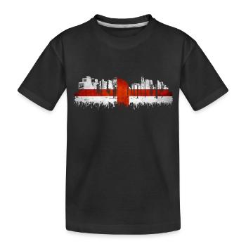 Angleterre Royaume-Uni Londres Anglais britannique Royaume-Uni - T-shirt bio Premium Enfant - noir - Devant