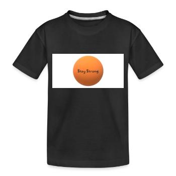 Stay Strong - T-shirt bio Premium Enfant - noir - Devant