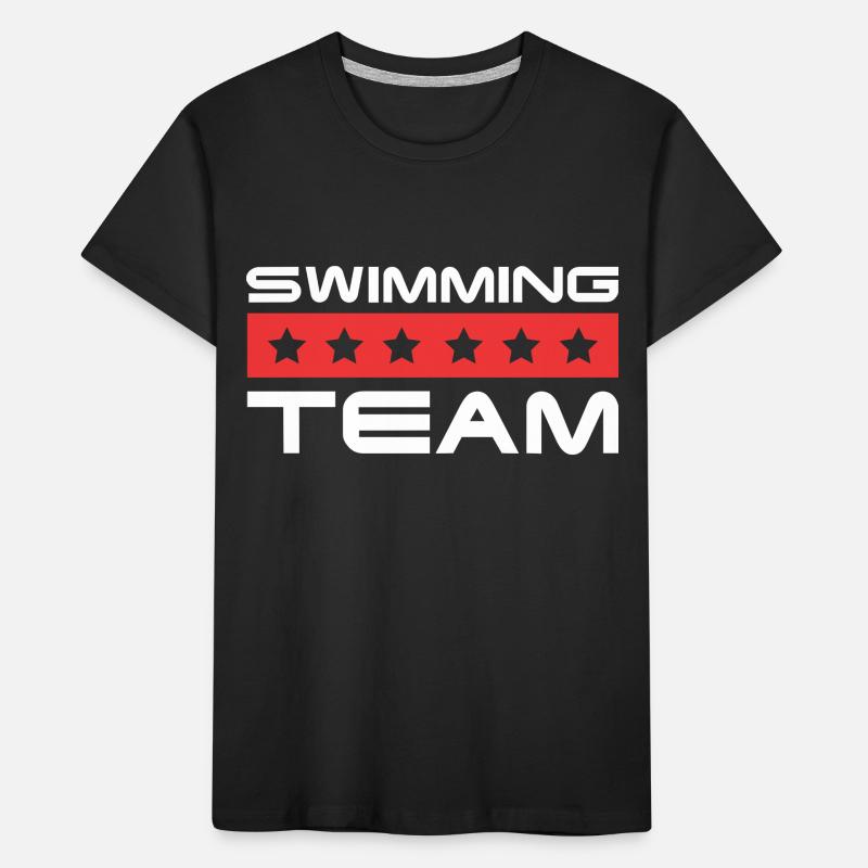 Équipage de natation T-shirt bio Premium Enfant