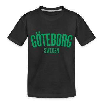 Göteborg Nous n’abandonnons jamais - T-shirt bio Premium Enfant - noir - Devant