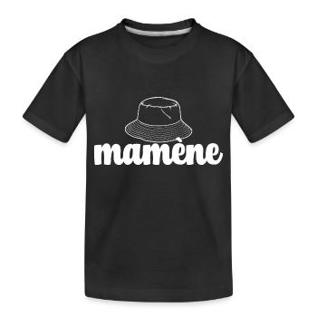 Mamène Lorenzo Empereur du Sale Bob Rap Fr Légende - T-shirt bio Premium Enfant - noir - Devant