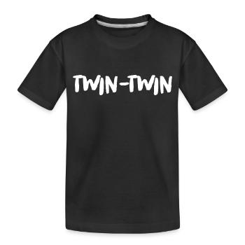 Pregnancy Baby shower Babyshower Boy Girl - Kids' Premium Organic T-Shirt - black - Front