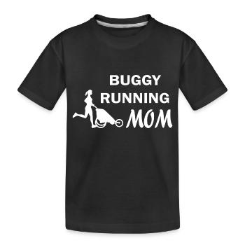 Marathon Triathlon Running Jogging Biking Cycling - Kids' Premium Organic T-Shirt - black - Front