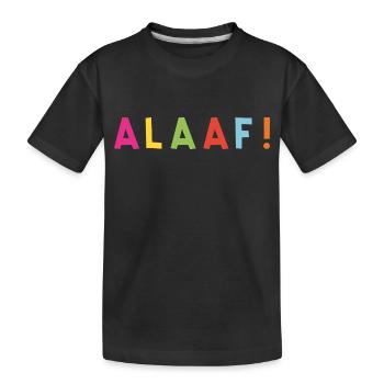 Alaaf - Kinder Premium Bio T-Shirt - Schwarz - Vorne