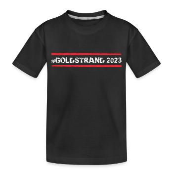 Sables d’or 2023 (Garantie du prix le plus bas) - T-shirt bio Premium Enfant - noir - Devant