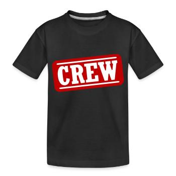Timbres de l’équipage - T-shirt bio Premium Enfant - noir - Devant