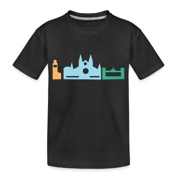 Mallorca Urlaub - Kinder Premium Bio T-Shirt - Schwarz - Vorne