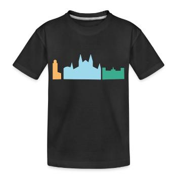 Mallorca - Kinder Premium Bio T-Shirt - Schwarz - Vorne