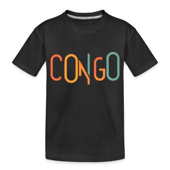Congo - T-shirt bio Premium Enfant - noir - Devant