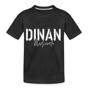 Dinan Médiévale - T-shirt bio Premium Enfant - noir - Devant