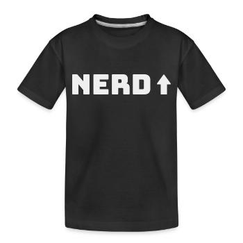Nerd - T-shirt bio Premium Enfant - noir - Devant