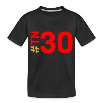 TN30-KARTON - Kinder Premium Bio T-Shirt - Schwarz - Vorne