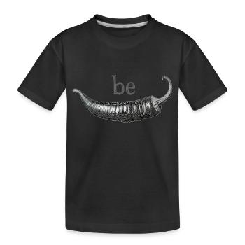 être Piment - T-shirt bio Premium Enfant - noir - Devant