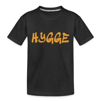 Hygge - Tradition danoise - Attitude face à la vie - Nice - T-shirt bio Premium Enfant - noir - Devant