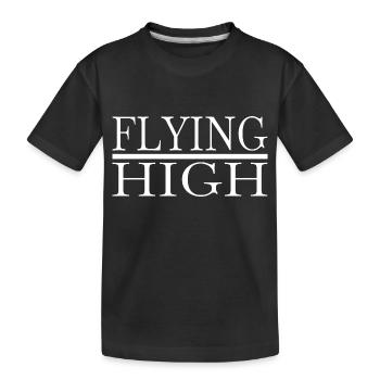 joke aerial acrobatics free-flying awesome - Kinder Premium Bio T-Shirt - Schwarz - Vorne