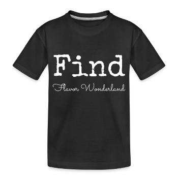 funny exciting discoveries culinary magic joke - Kids' Premium Organic T-Shirt - black - Front