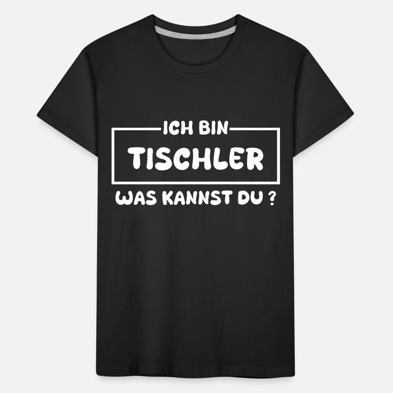 Beruf Tischler Kinder Premium Bio T-Shirt