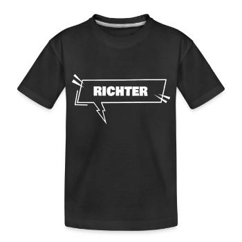 Cadeau pour le juge - T-shirt bio Premium Enfant - noir - Devant