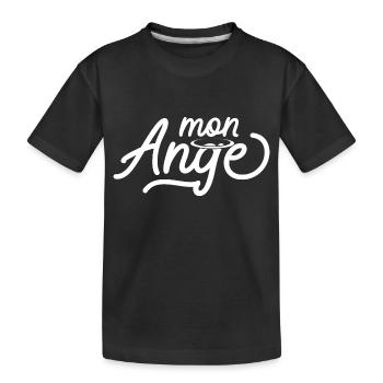 Mon Ange - T-shirt bio Premium Enfant - noir - Devant