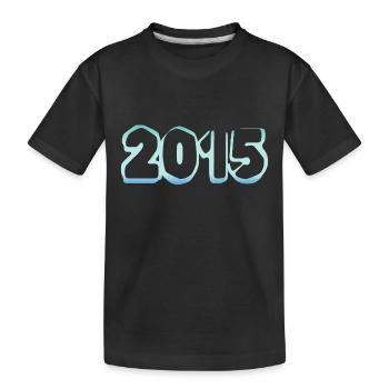 Eisblock 2015 - Kinder Premium Bio T-Shirt - Schwarz - Vorne