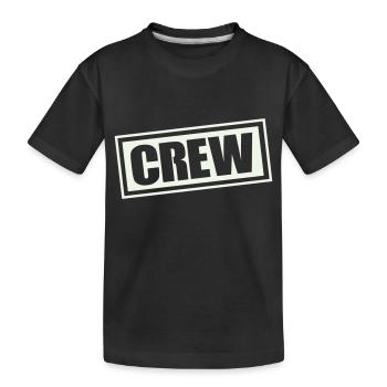 équipage - T-shirt bio Premium Enfant - noir - Devant