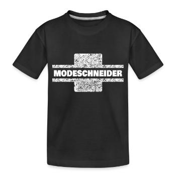 Occupation: Fashion tailor - Kids' Premium Organic T-Shirt - black - Front