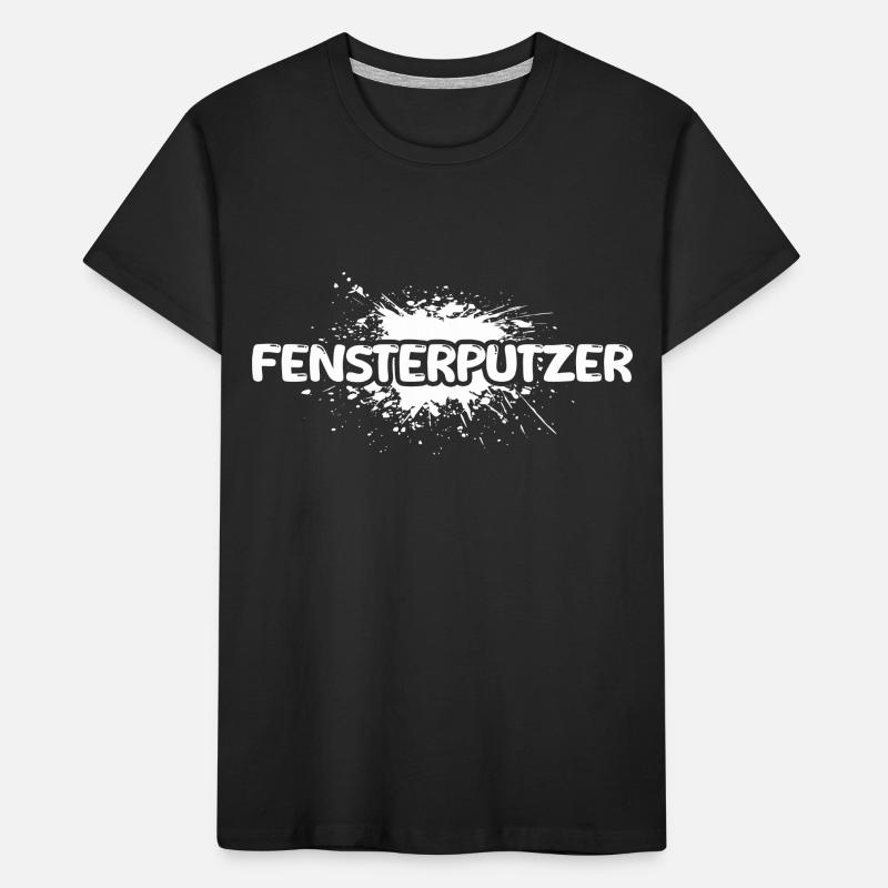 Le laveur de vitres comme métier T-shirt bio Premium Enfant